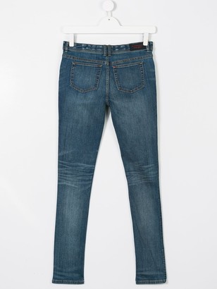 Burberry Children TEEN Skinny Fit Stretch Denim Jeans
