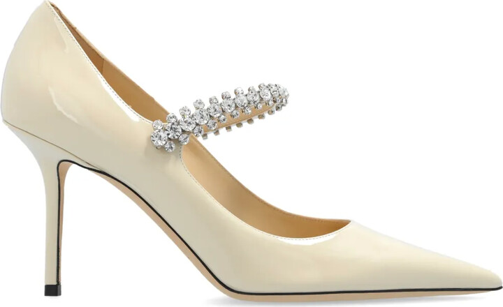 Jimmy Choo 85mm Bing leather pumps