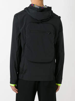 Fendi zip-up hooded jacket