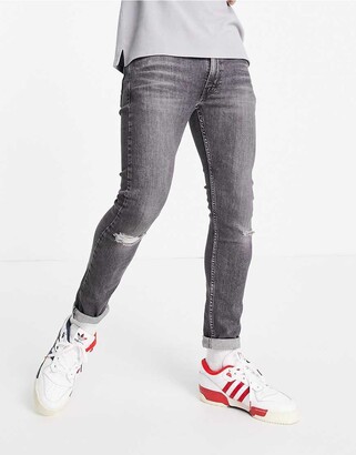 Levi's 519 Men Blue Skinny Slim Jeans W30 L34 | Fabb Fashion