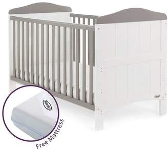 O Baby Obaby Whitby Cot Bed And Free Mattress