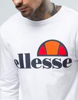 Thumbnail for your product : Ellesse Long Sleeve T-Shirt With Classic Logo In White