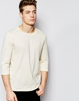 Thumbnail for your product : ASOS 3/4 Sleeve T-Shirt With Crew Neck