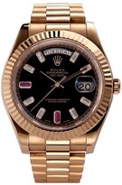 Thumbnail for your product : Rolex 2010 pre-owned Day-Date Ruby 41mm