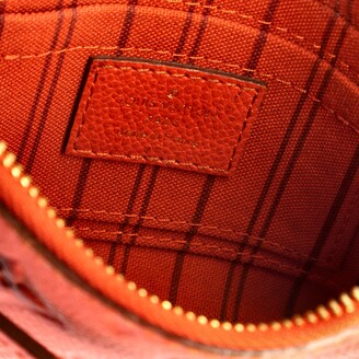Louis Vuitton Black Monogram Empreinte Citadine Pochette Leather