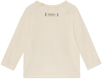 Gucci Baby 'I can't be bad' cotton sweatshirt