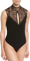 Thumbnail for your product : Haute Hippie Need Your Love Keyhole Lace Bodysuit