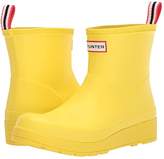 yellow hunter rain boots womens