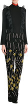 Thumbnail for your product : Giambattista Valli Embroidered Silk Jumpsuit