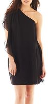 Thumbnail for your product : Bisou Bisou One-Shoulder Draped Dress