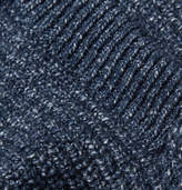 Thumbnail for your product : Brunello Cucinelli Slim-Fit Melange Cotton Zip-Up Cardigan - Men - Blue