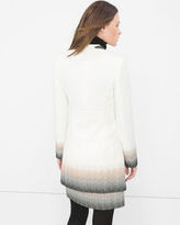 Thumbnail for your product : White House Black Market Ombre Coat