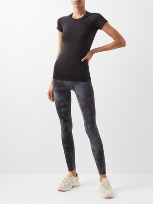 Lululemon Wunder Train Marble-print High-rise 25 Leggings - Grey Print -  ShopStyle Activewear Pants