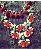 Thumbnail for your product : Lee Angel Lee by 'Navette' Stone Bib Necklace