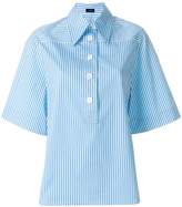 Thumbnail for your product : Joseph short-sleeve stripe shirt