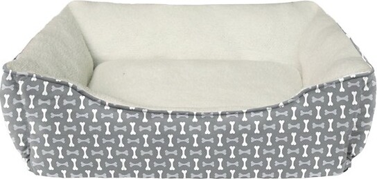 Sleep Zone Tossed Bones Dog Bed