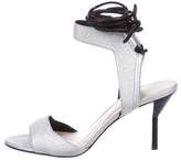 Thumbnail for your product : 3.1 Phillip Lim Metallic Leather Wrap-Around Sandals