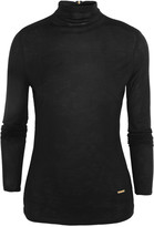 Thumbnail for your product : Tory Burch Miley stretch-jersey turtleneck top