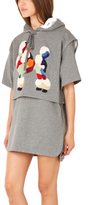 Thumbnail for your product : 3.1 Phillip Lim Poodle Layered Tunic Hoody