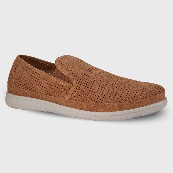 Deer Stags DeerStagsMensMontaukSUPROINSIDESlipOnSummerLoafer-Tan-12Wide