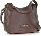 Thumbnail for your product : The Bridge Plume Soft Donna Dark Brown Leather Shoulder Bag
