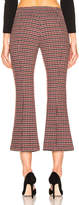 Thumbnail for your product : Smythe Pull On Cropped Kick Pant in Sherlock Check | FWRD