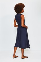 Thumbnail for your product : Karen Millen Linen Utility Sleeveless Dress