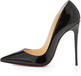 Thumbnail for your product : Christian Louboutin So Kate Patent Red Sole Pump, Black