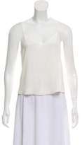 Thumbnail for your product : Raey Sleeveless Silk Top
