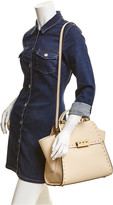 Thumbnail for your product : ZAC Zac Posen Eartha Top Handle Mini Pearls Leather Shoulder Bag