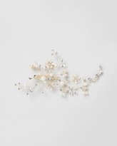 Thumbnail for your product : Ivory Knot - Women's Gold Hair Accessories - Jillian Hair Clip - Size One Size at The Iconic