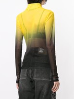 Thumbnail for your product : Ground Zero Ombre Mesh Top