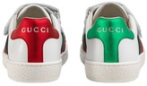 Thumbnail for your product : Gucci Children Ace sneakers with Web