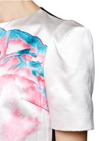 Thumbnail for your product : Nobrand Floral print silk satin top
