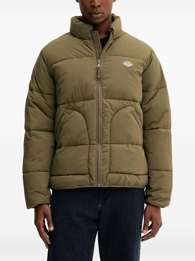 Dickies Summerdale logo-detail quilted jacket