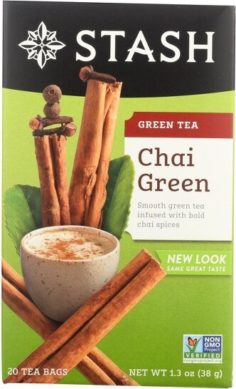Stash Tea StashTeaChaiGreenTea-Caseof6/20Bags