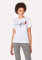 Thumbnail for your product : Paul Smith Women's White 'Paul's Letter' Print T-Shirt