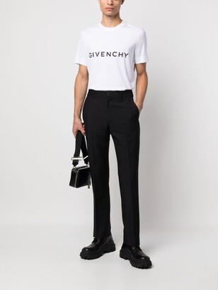 Givenchy Tailored Wool-Mohair Blend Trousers