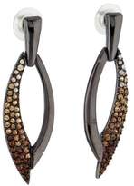 Thumbnail for your product : Judith Leiber Spear Pavé Teardrop Earrings