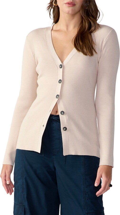 Off Duty Cotton Blend Cardigan