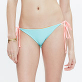 Thumbnail for your product : Madewell Basta® Reversible Raglan String Bikini Bottom