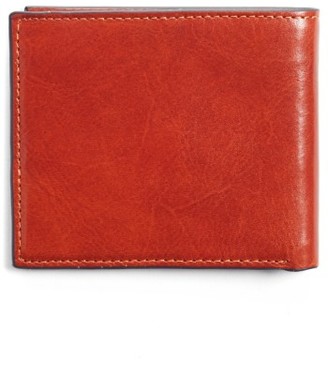 Ted Baker Men's Aunat Leather Bifold Wallet - Orange
