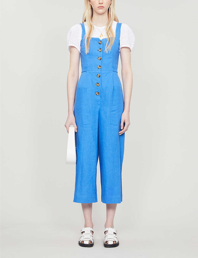 whistles linen jumpsuit