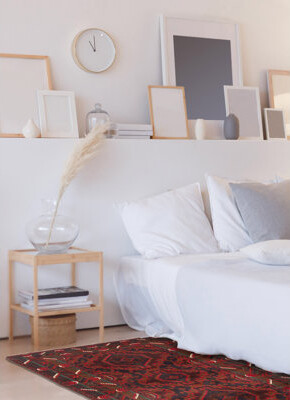 Bungalow Rose Teimani Navy Rug 3'10\