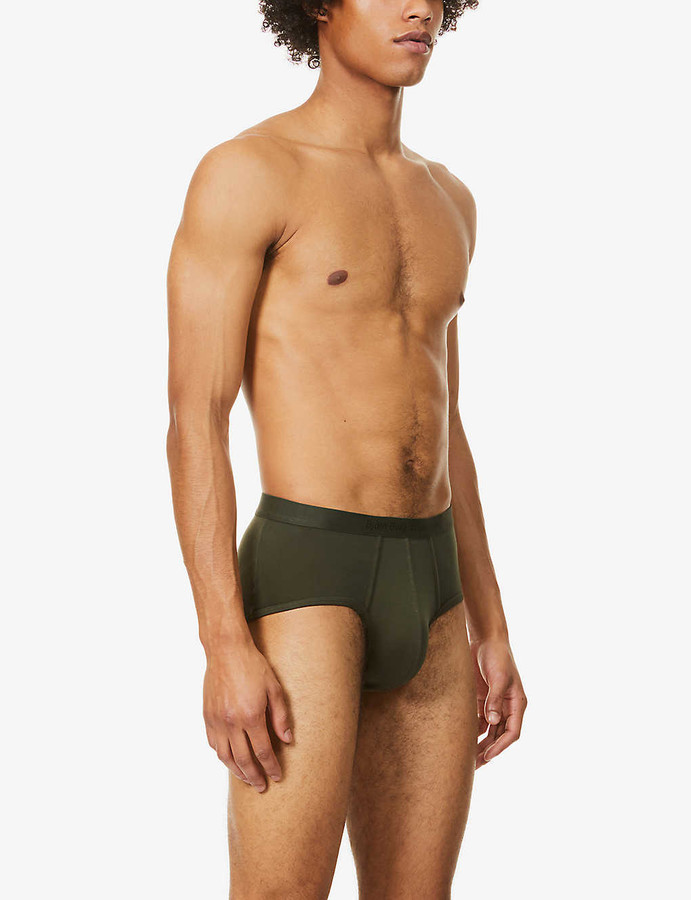 Bjorn Borg Solid stretch-jersey briefs pack of two - ShopStyle