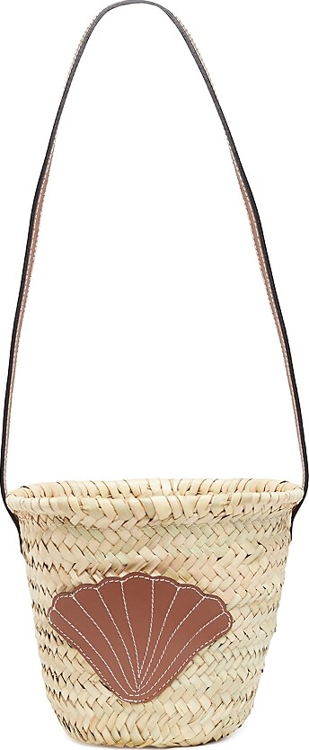 Poolside The Ibiza Mini Basket Straw Shoulder Bag ShopStyle