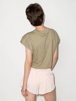 Thumbnail for your product : P.E Nation Green Direction Cropped T-Shirt