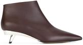 Marni MARNI SCULPTED HEEL ANKLE BOOTS 