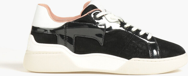 Tod's Fondo Sportivo leather sneakers - ShopStyle Trainers