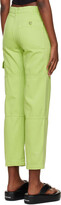 Thumbnail for your product : Reformation Green Bailey Trousers